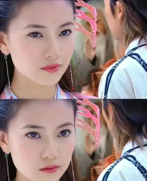 高圆圆说周芷若的发饰其实是扇子