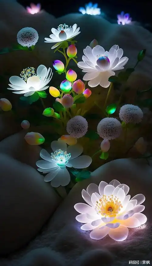 夜光之花壁纸如此微弱的光芒抵得过黑夜的覆没吗