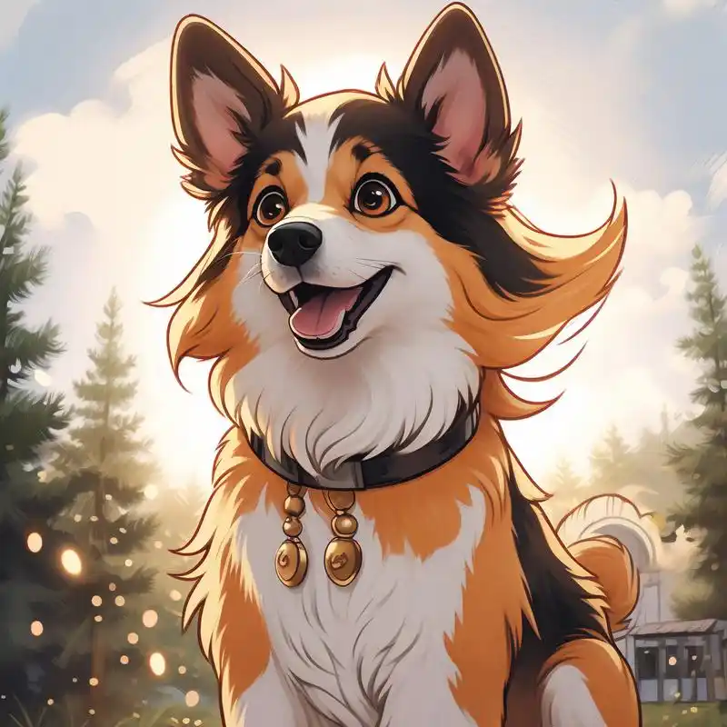 卡通狗狗头像来啦9893 分享一组卡通风格的狗狗微信头像,每个都