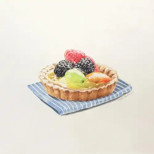 彩铅美食# (作者:@_璇子鱼)