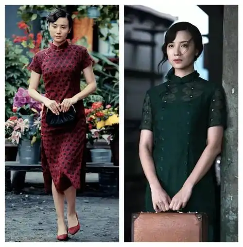 小宋佳,典型的东北大妞大骨架,看看她在电影里穿旗袍的样子有多美