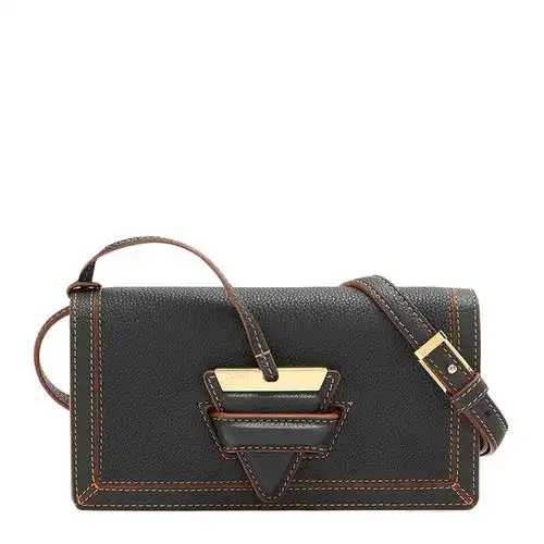 香港直邮loewe罗意威女士黑色单肩斜挎包日常百搭30312z461100