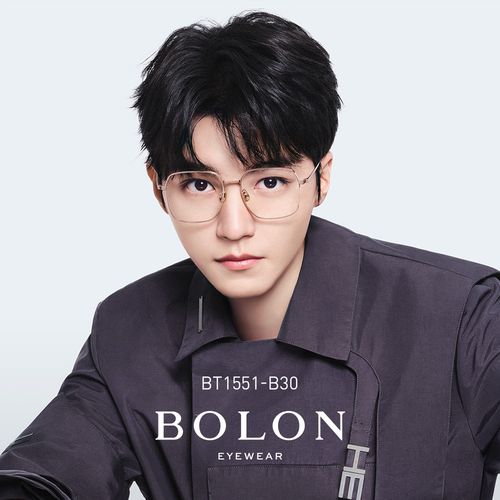 bolon暴龙近视眼镜2021新品王俊凯同款眼镜架β钛镜框男女bt1551