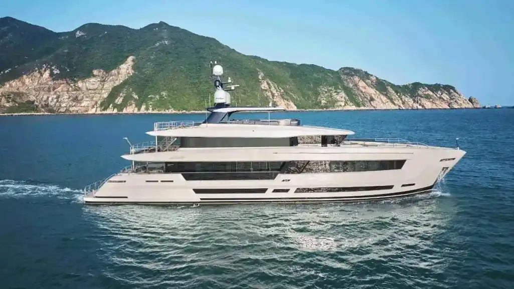 让世界看见.海星43米超级游艇asteria 142已从中国 - 抖音