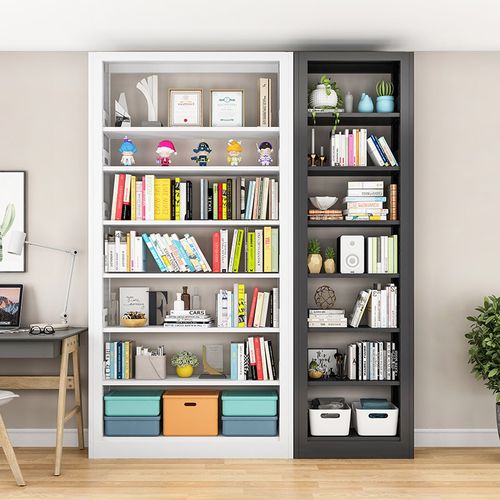 厨事优旗舰店的优惠券大全—钢制铁艺书架家用落地书柜图书馆书房客厅