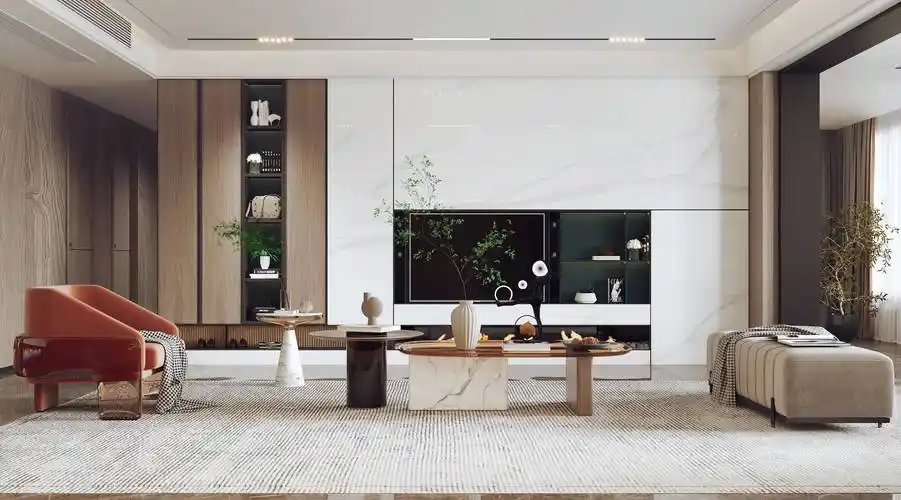 2022年流行的电视背景墙_客厅_装修_成本