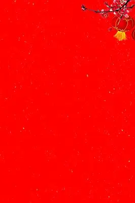 红色大气2020鼠年新年元旦春节简约海报背景素材