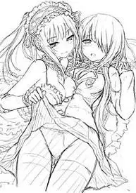 全身简笔画 手绘 线稿 600630漫画跪着少女性感设计图片简笔画 手绘