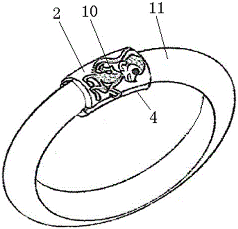 手镯简笔画图片大全彩色绘画步骤图示镯子的简笔画