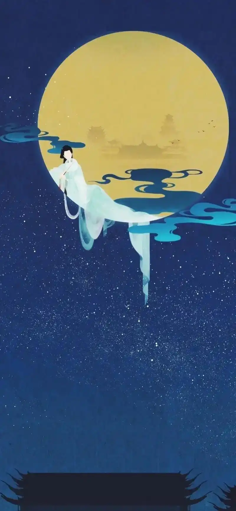 背景图 #手机锁屏 "换上中秋壁纸过节啦!"#中秋 #中秋 - 抖音