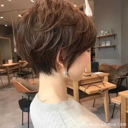 原创女生个性的超短发,想不美都难