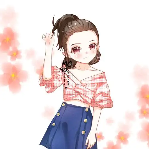 李沁q版手绘头像壁纸momo手绘工作室