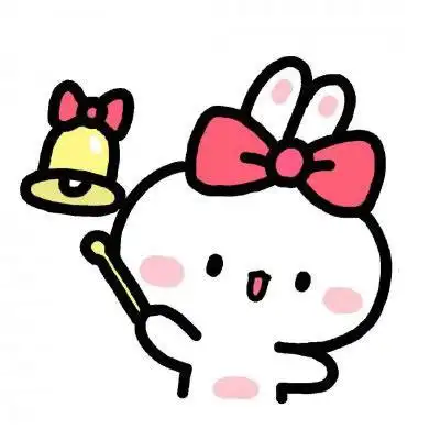 简约头像女生手绘可爱 白底简约小清新头像