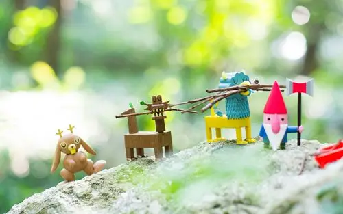 可爱唯美小清新绿色护眼电脑桌面壁纸1