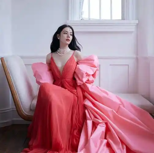 再加上小黑天鹅,杨幂的红玫瑰,迪丽热巴的粉色公主风礼服.