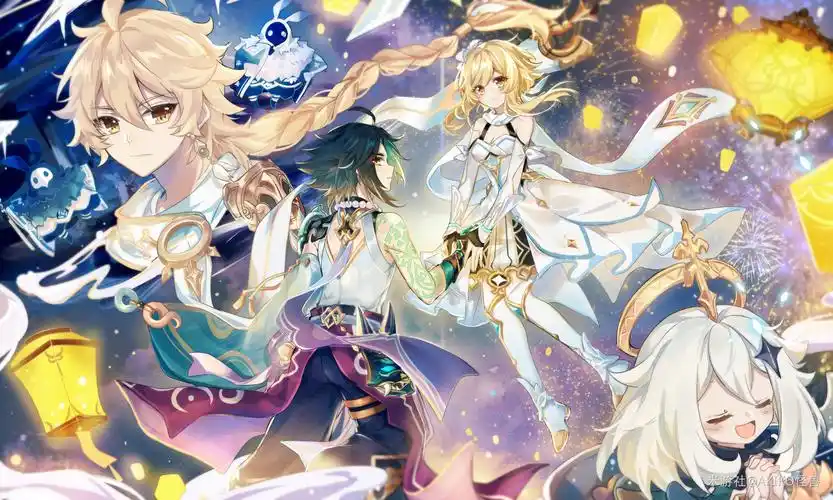 【明霄灯海同人绘画征集活动】明宵荧火-原神社区-米游社