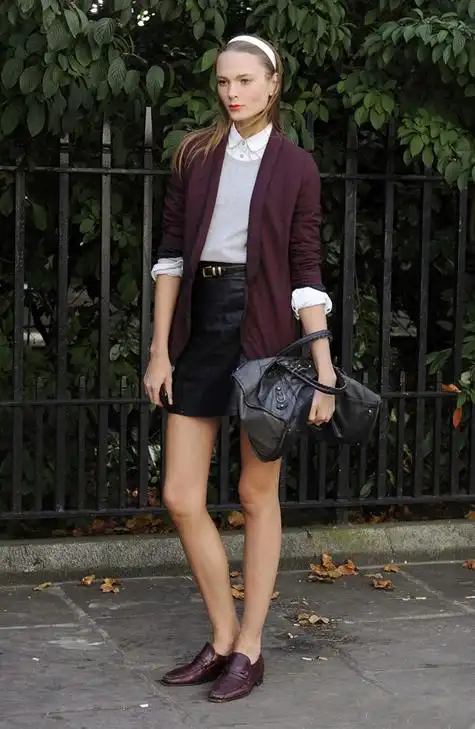 街拍篇之欧美风搭配潮人服装演绎时尚欧美风