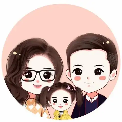 微信头像!幸福家庭应有的手绘头像,有你想要的吗?
