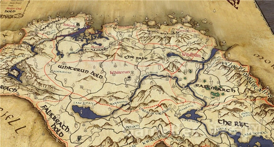 不少玩家在首次打开天际省地图时内心是崩溃的