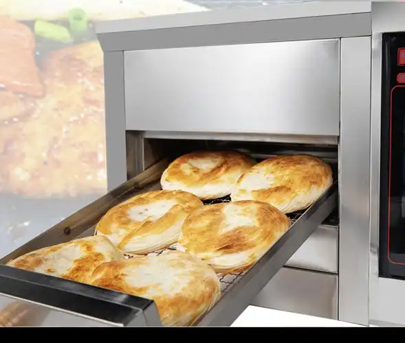 智能油酥烧饼烤炉火烧炉子商用烤馍机老潼关肉夹馍电烤箱