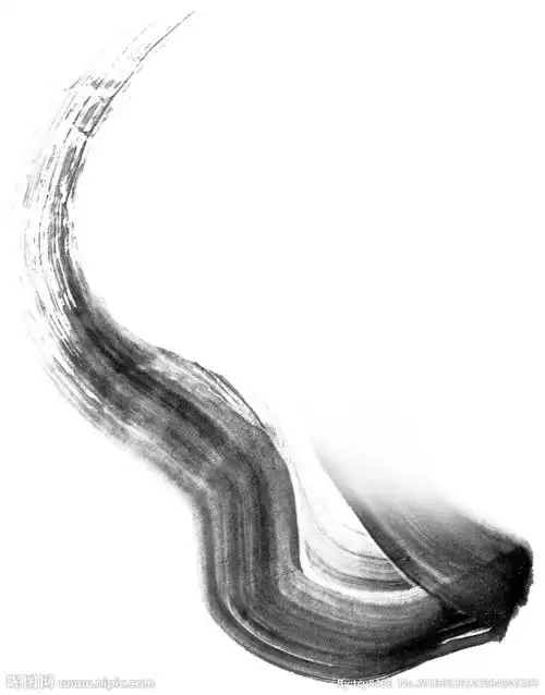 水墨笔画素材图片