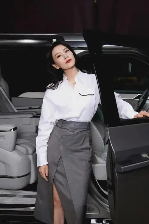 11月13号,高圆圆一袭干练的气质出现在一场大型活动中,引起了网友们的
