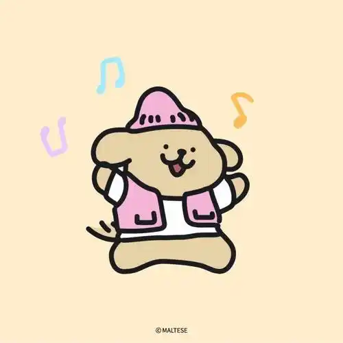 头像| 简单干净的微信头像_小狗_线条_maltese