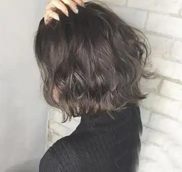 空气烫短发怎么打理女生中短发发型图片