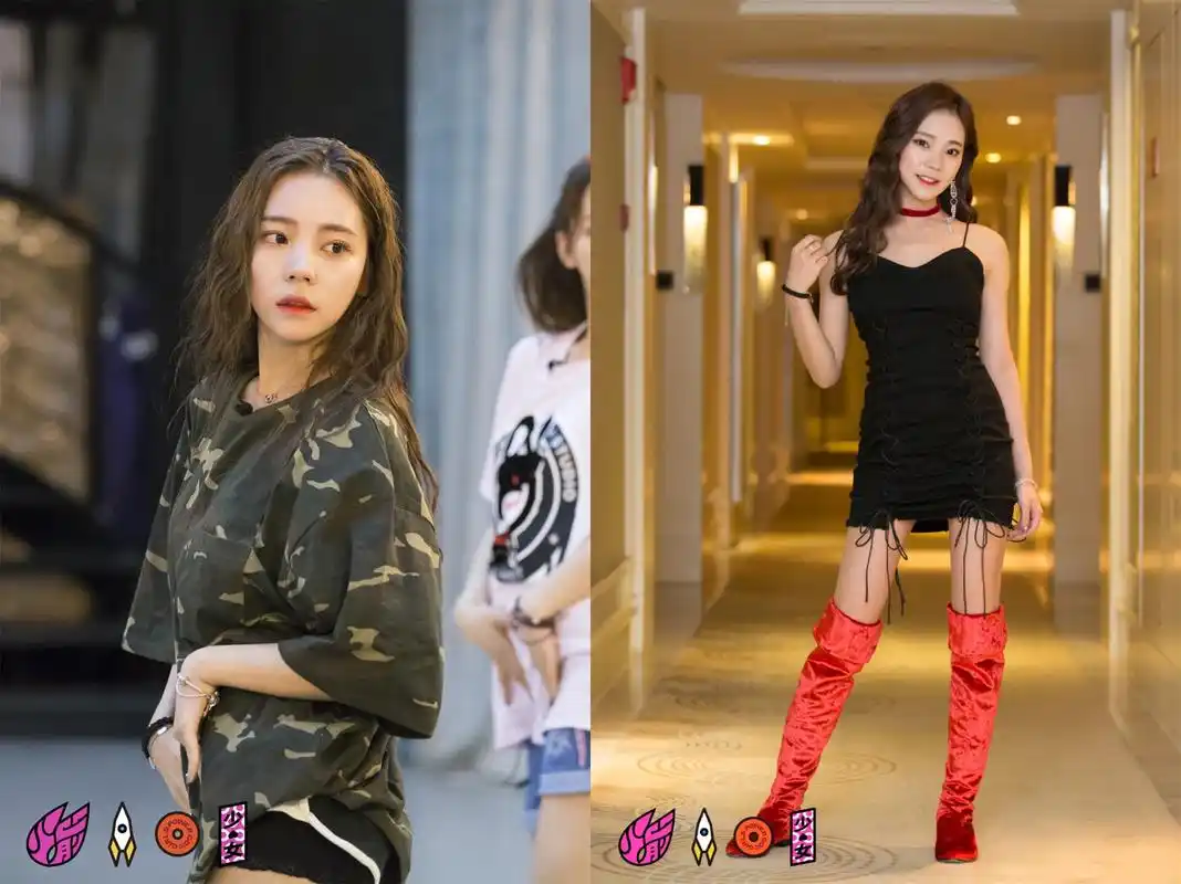 火箭少女101节目录制服装和私服对比,网友:造型师可以下岗了!