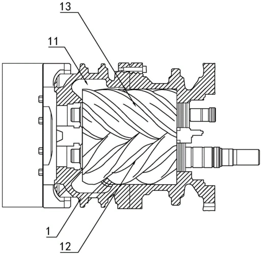 一种双螺杆压缩机