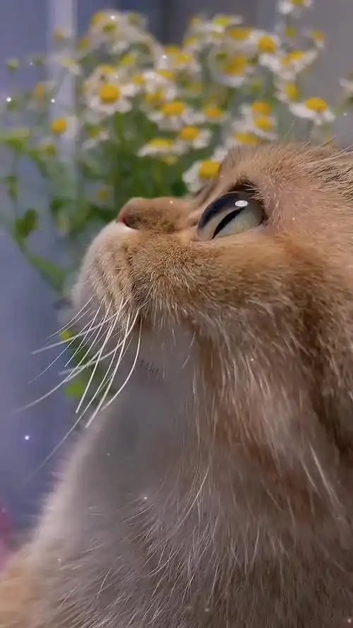 小猫咪真的是塌鼻梁