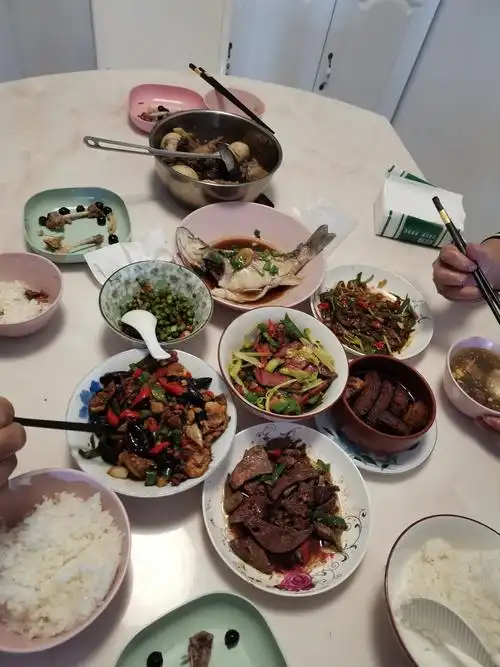 2月11日大年30家里中饭