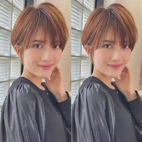 当下流行发型之美:短发带层次,蓬松且有线条感