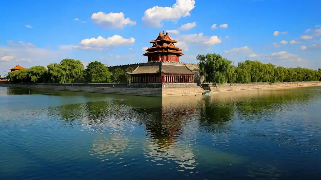 唯美紫禁城角楼风景,高清图片,电脑桌面-壁纸族