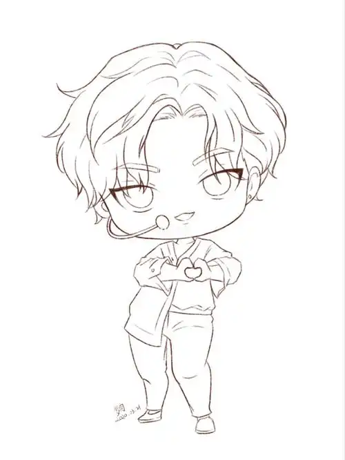 【临摹】一个别人家的爱豆朱正廷_朱正廷_绘画_我的绘画成长史_文化