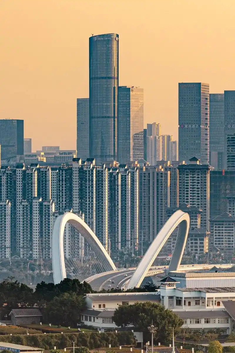 南宁大桥-连接五象新区的繁忙枢纽.#南宁 #摄影 #城市风景 - 抖音