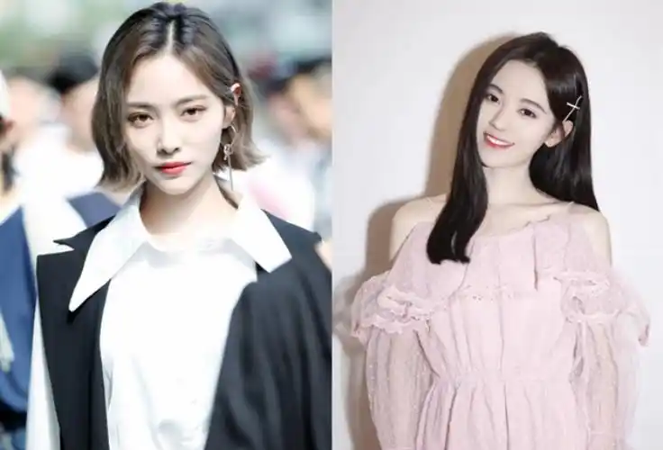 鞠婧祎与许佳琪相差11厘米看到两人同框后谁的身高在说谎