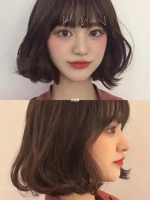 西哲店长设计@穿搭薯99短发发型99青岛气垫烫99青岛剪发烫发