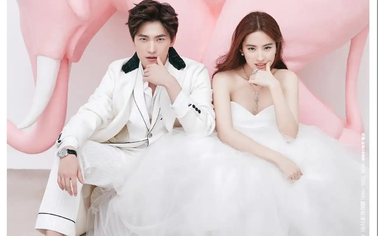 杨洋刘亦菲时尚唯美写真图片桌面壁纸