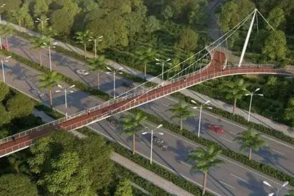 厦门步行天桥从什么哪里上