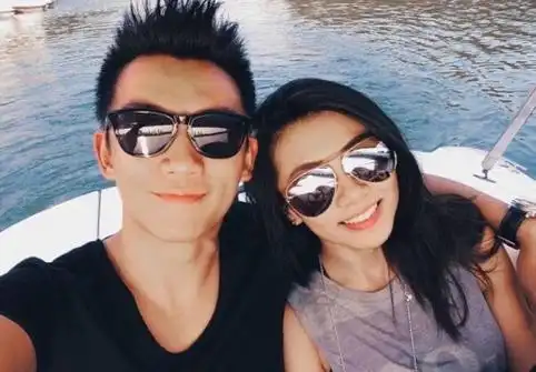 2020年8月,程晓玥曾在社交平台晒出一张合影照片