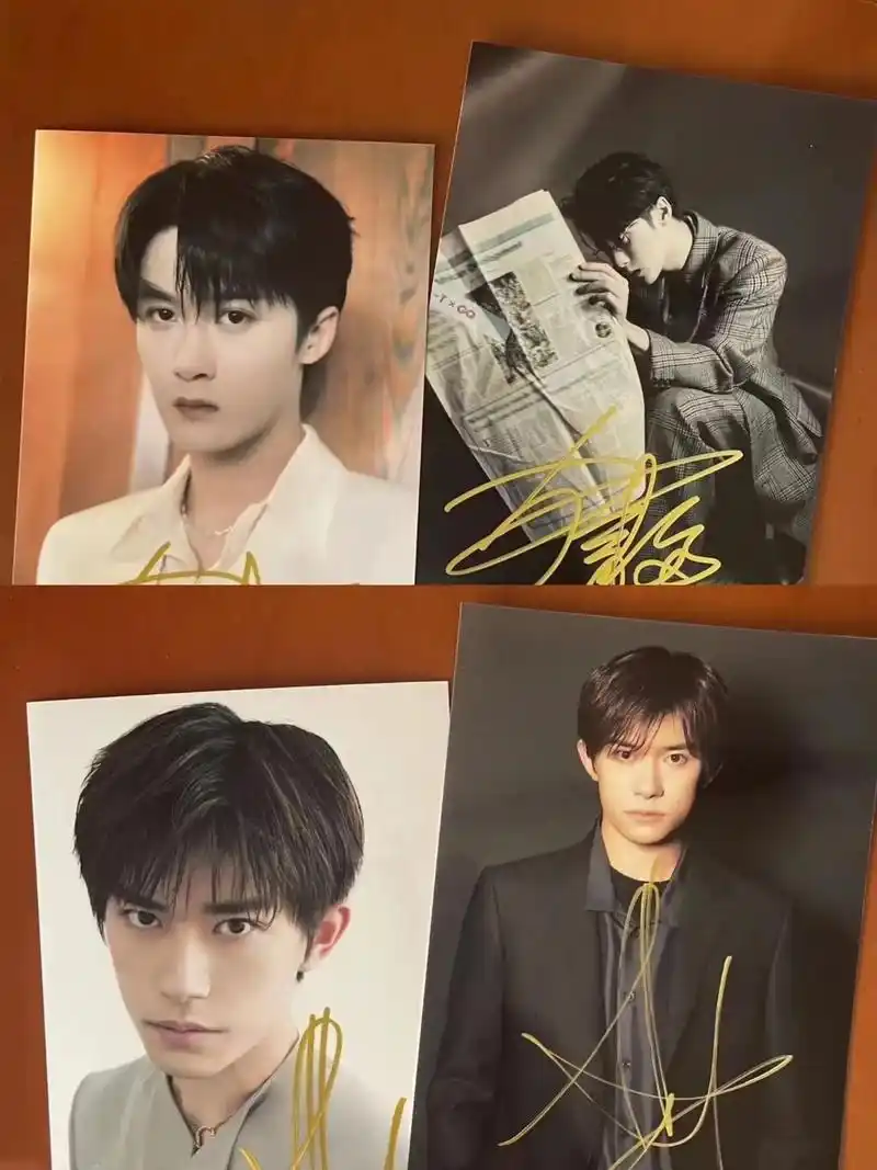 易烊千玺 檀健次亲签签名照 #易烊千玺 #檀健次 #签名照 - 抖音