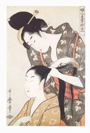 喜多川歌麿作品.