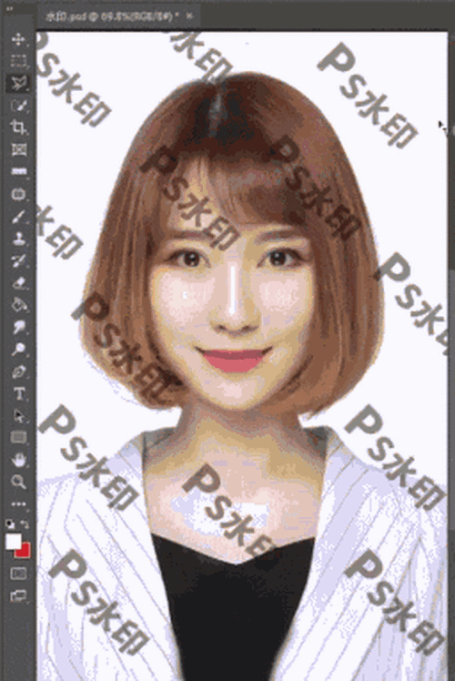 图片满屏水印如何快速去掉ps满屏水印怎么去掉