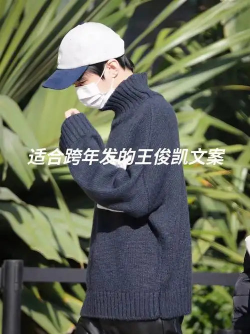 适合跨年发的王俊凯文案图片