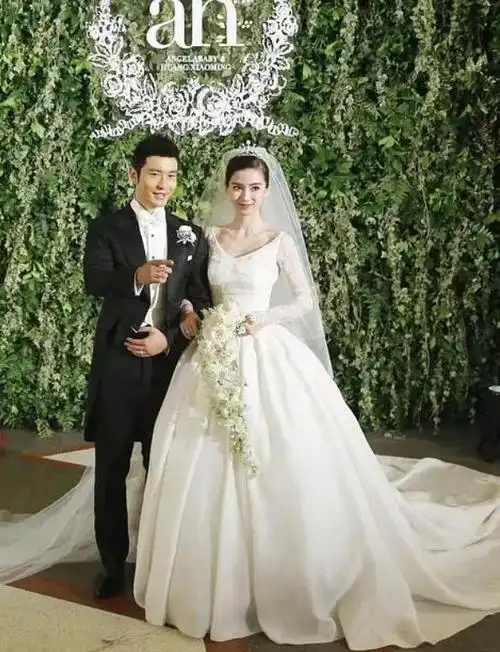 林心如的老公成婚照