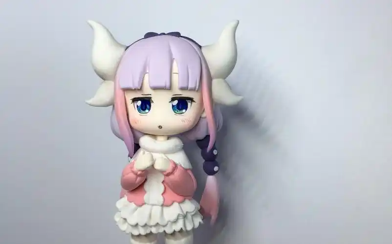 【小樱桃の原速视频】【康娜】【小林家的龙女仆】粘土手办_哔哩哔哩