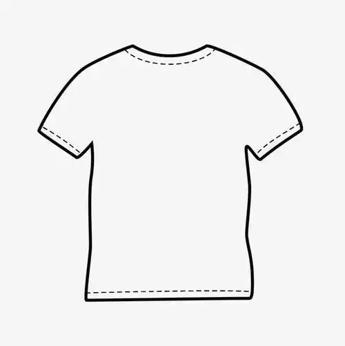 短袖简笔画 短袖简笔画图片大全大图