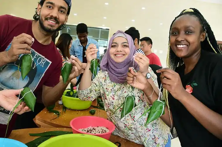 immersing in dragon boat festival celebrations