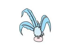 鸡毛毽子简笔画图片教程卡通鸡毛毽子简笔画教程毽子简笔画毽子的简笔